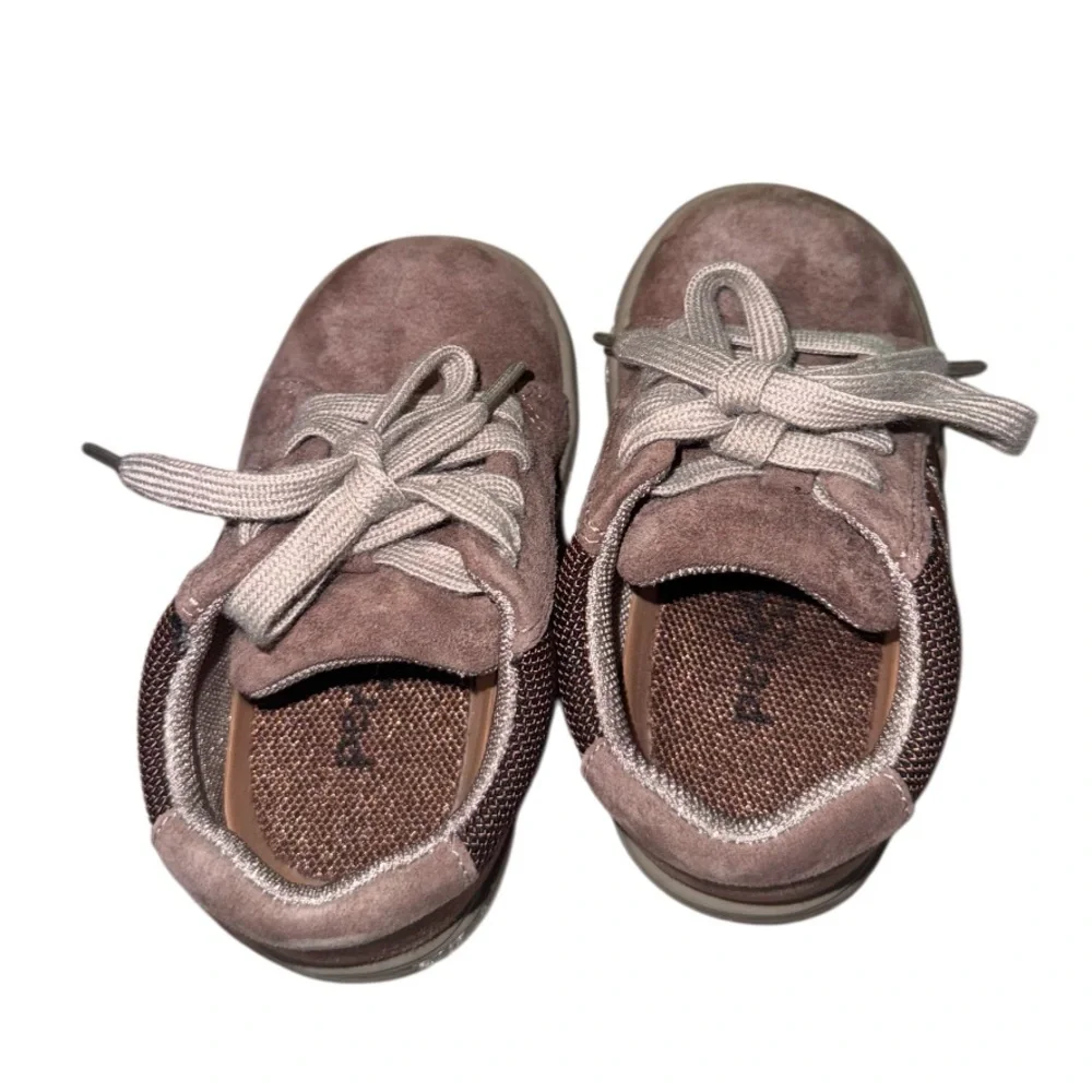 Perfection by Jumping Jacks suede dress shoes baby boys size 6.5 WW EXTRA WIDE